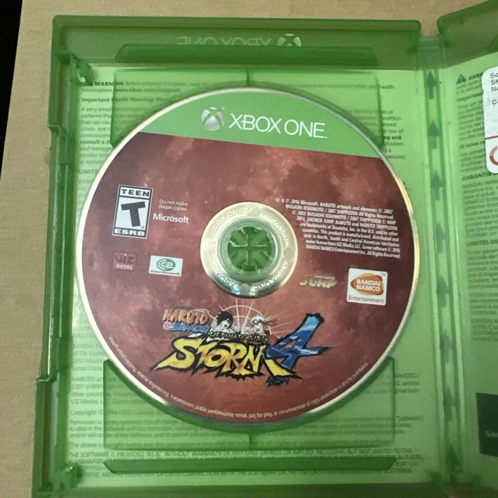 Naruto Shippuden: Ultimate Ninja Storm 4 (Microsoft Xbox One, 2016)